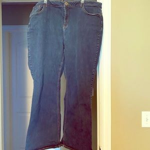 Lane Bryant mid Rise boot cut jeans size 24 reg